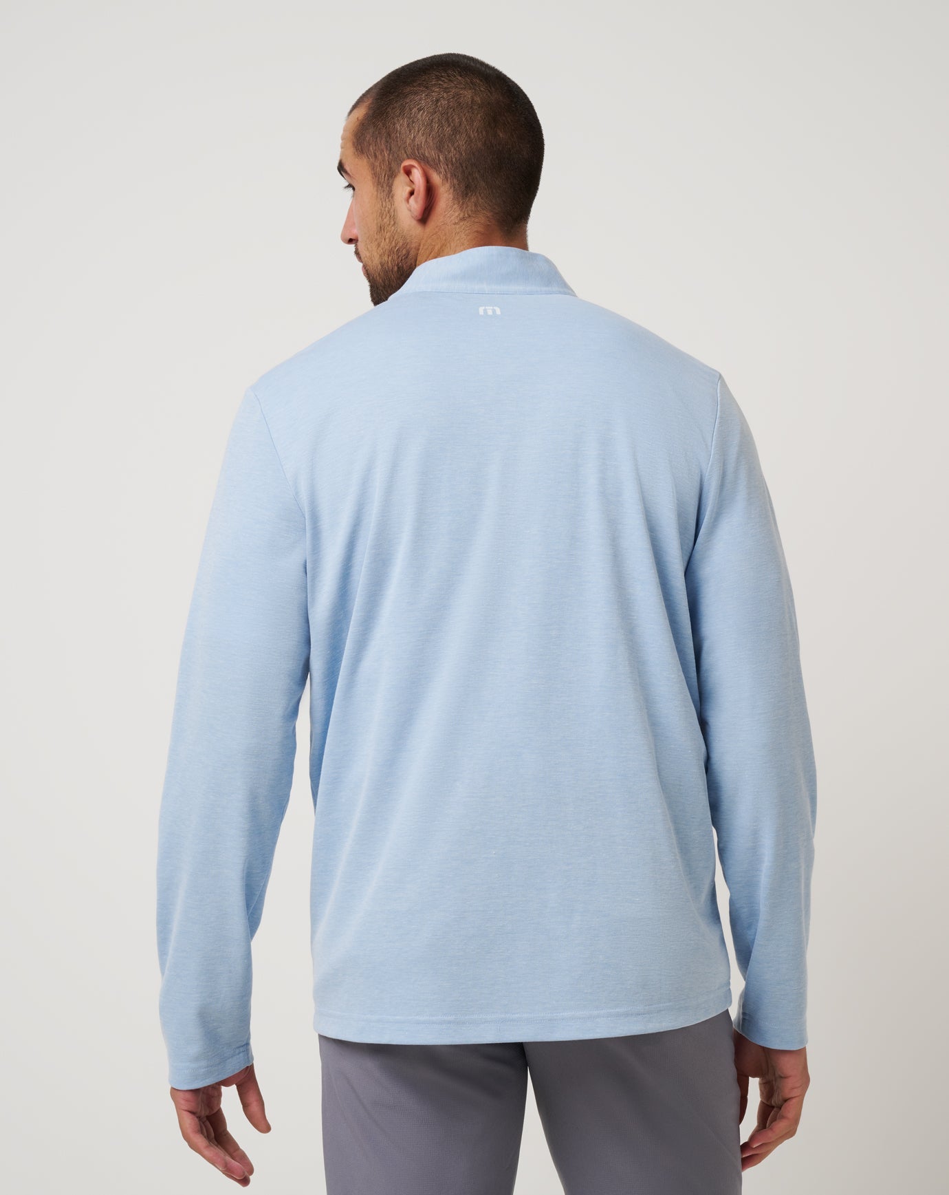 Heather Blue Travis Mathew Philadelphia Phillies Time To Tailgate Quarter Zip
