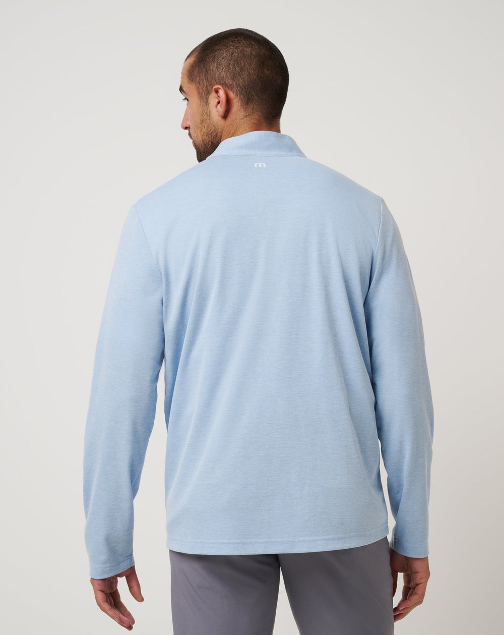 Heather Blue Travis Mathew Philadelphia Phillies Time To Tailgate Quarter Zip