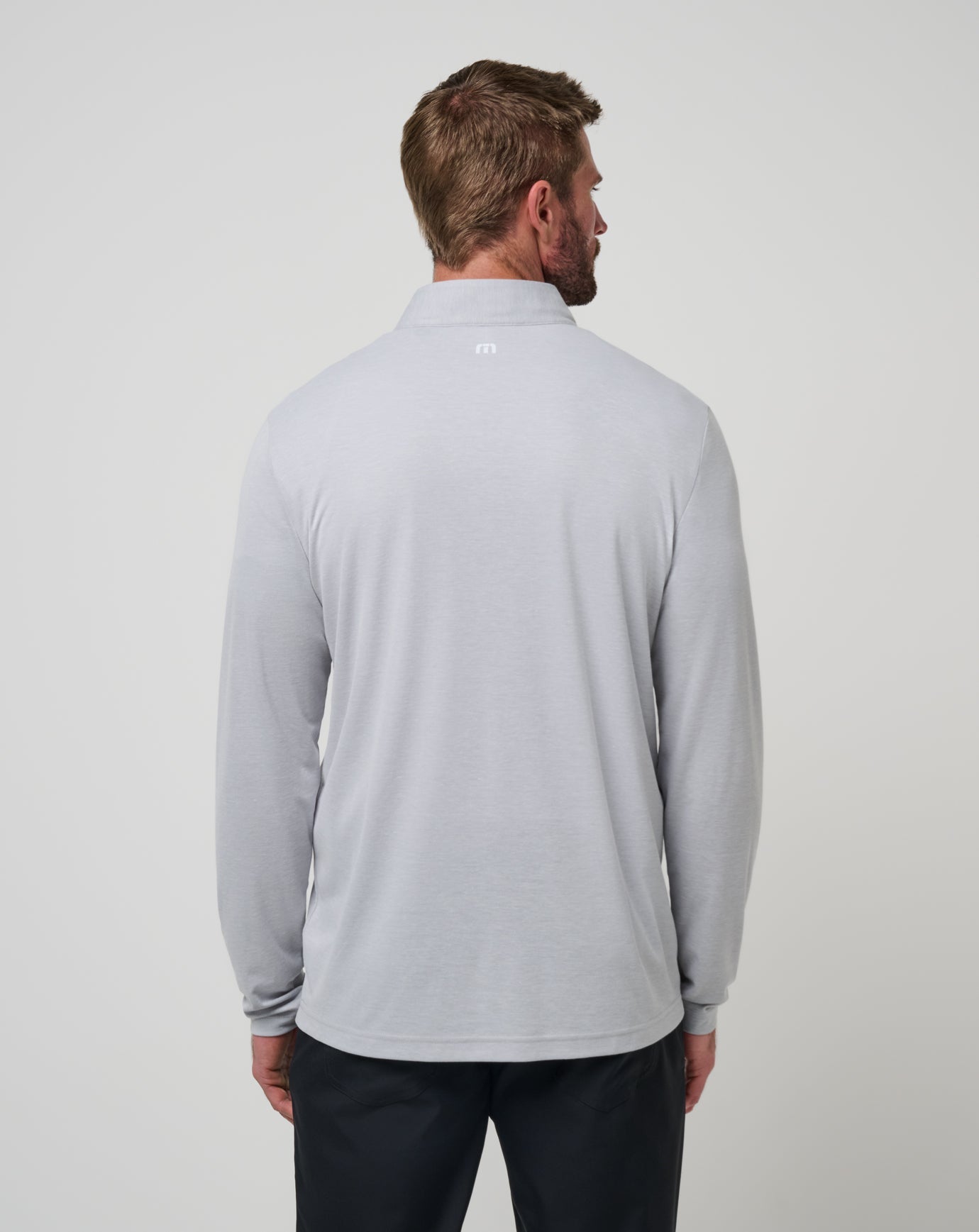 Heather Grey Travis Mathew Alabama Time To Tailgate Quarter Zip