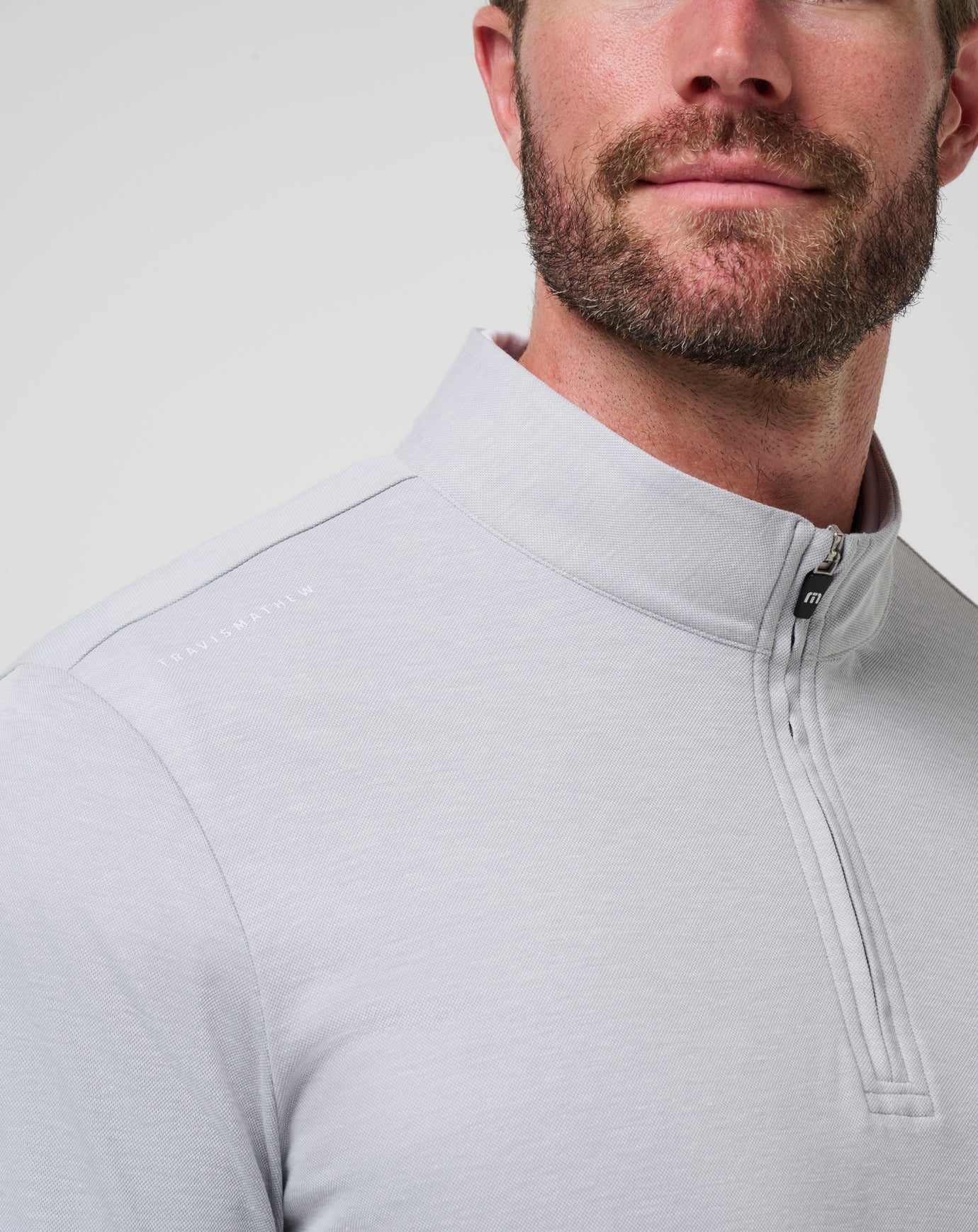 Heather Grey Travis Mathew Alabama Time To Tailgate Quarter Zip