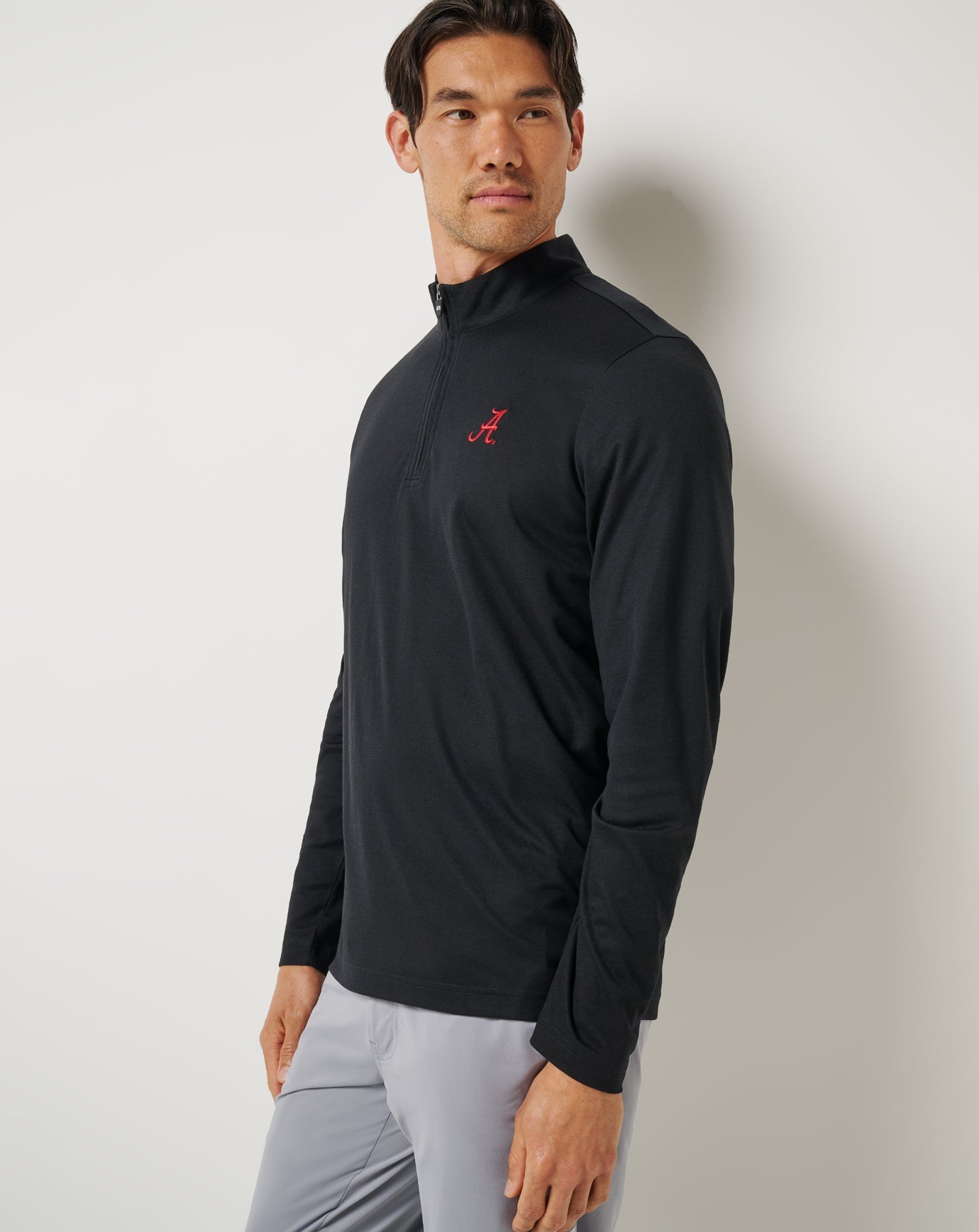 Black Travis Mathew Alabama Time To Tailgate Quarter Zip