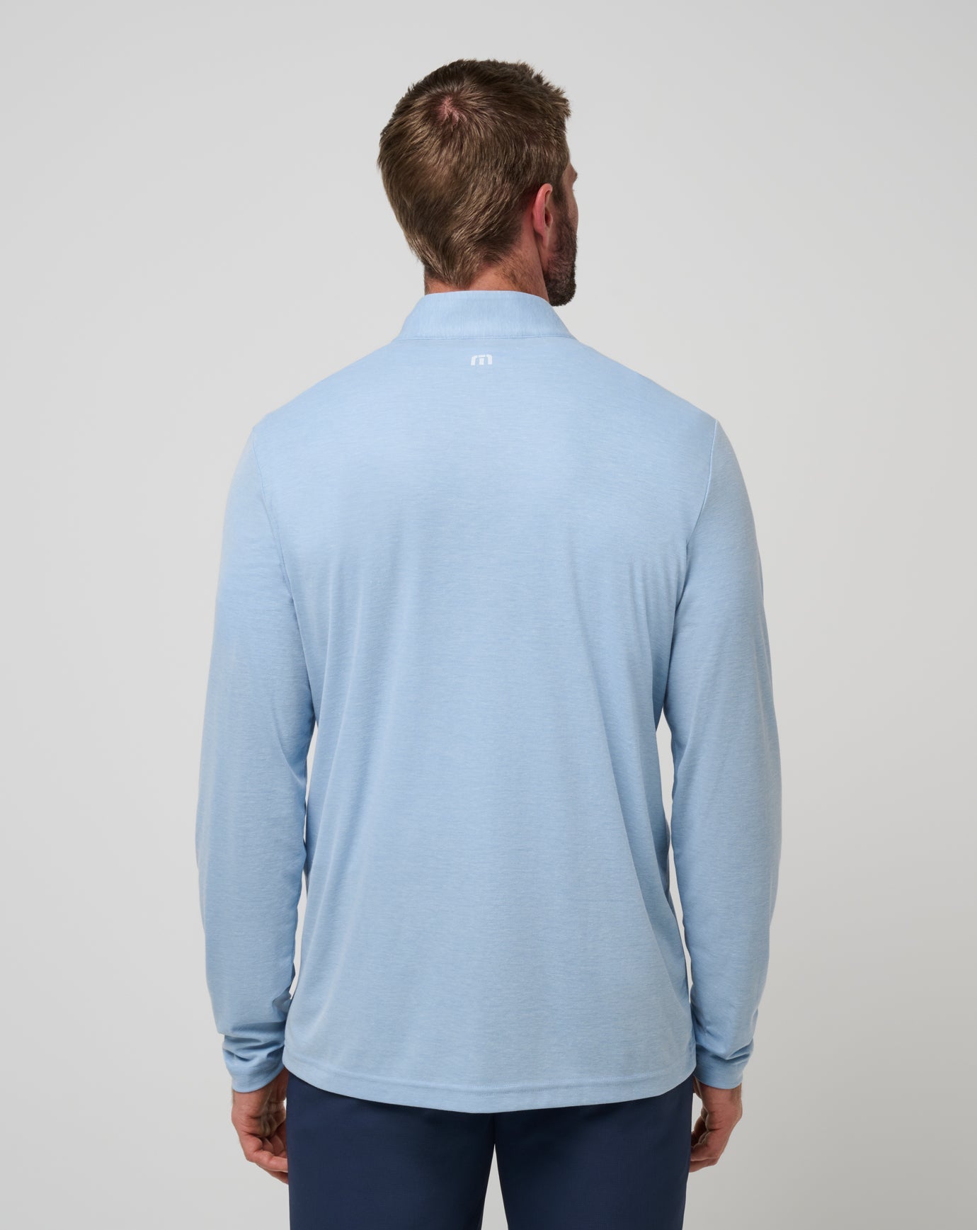 Heather Blue Travis Mathew Tennessee Time To Tailgate Quarter Zip