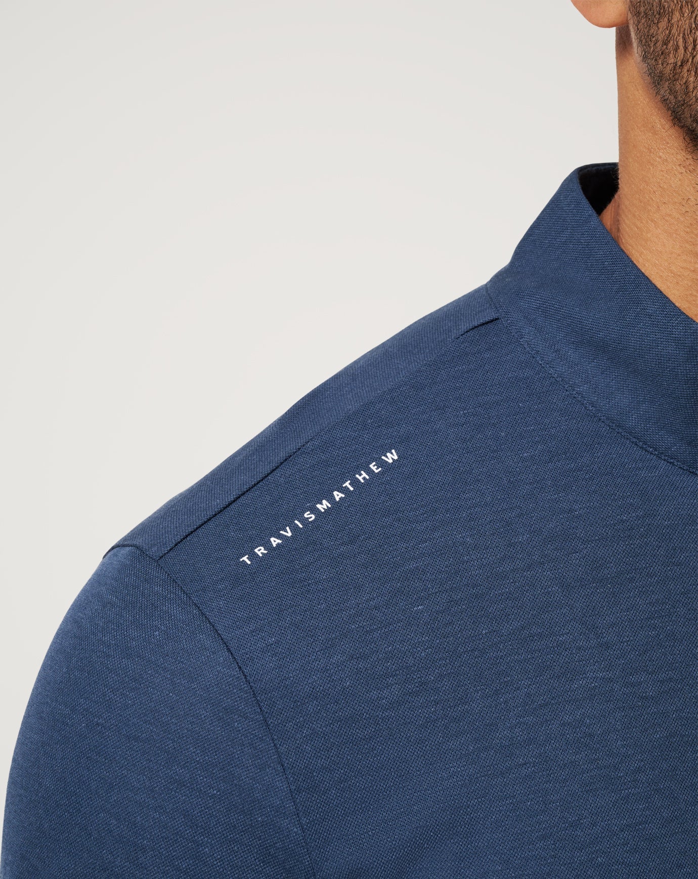 Navy Travis Mathew Auburn Time To Tailgate Quarter Zip