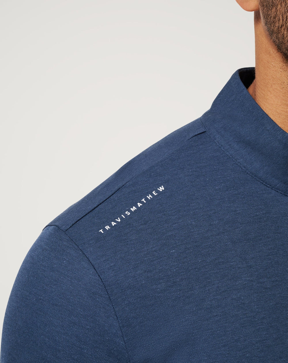 Navy Travis Mathew Auburn Time To Tailgate Quarter Zip