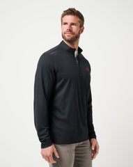 Black Travis Mathew Arkansas Time To Tailgate Quarter Zip