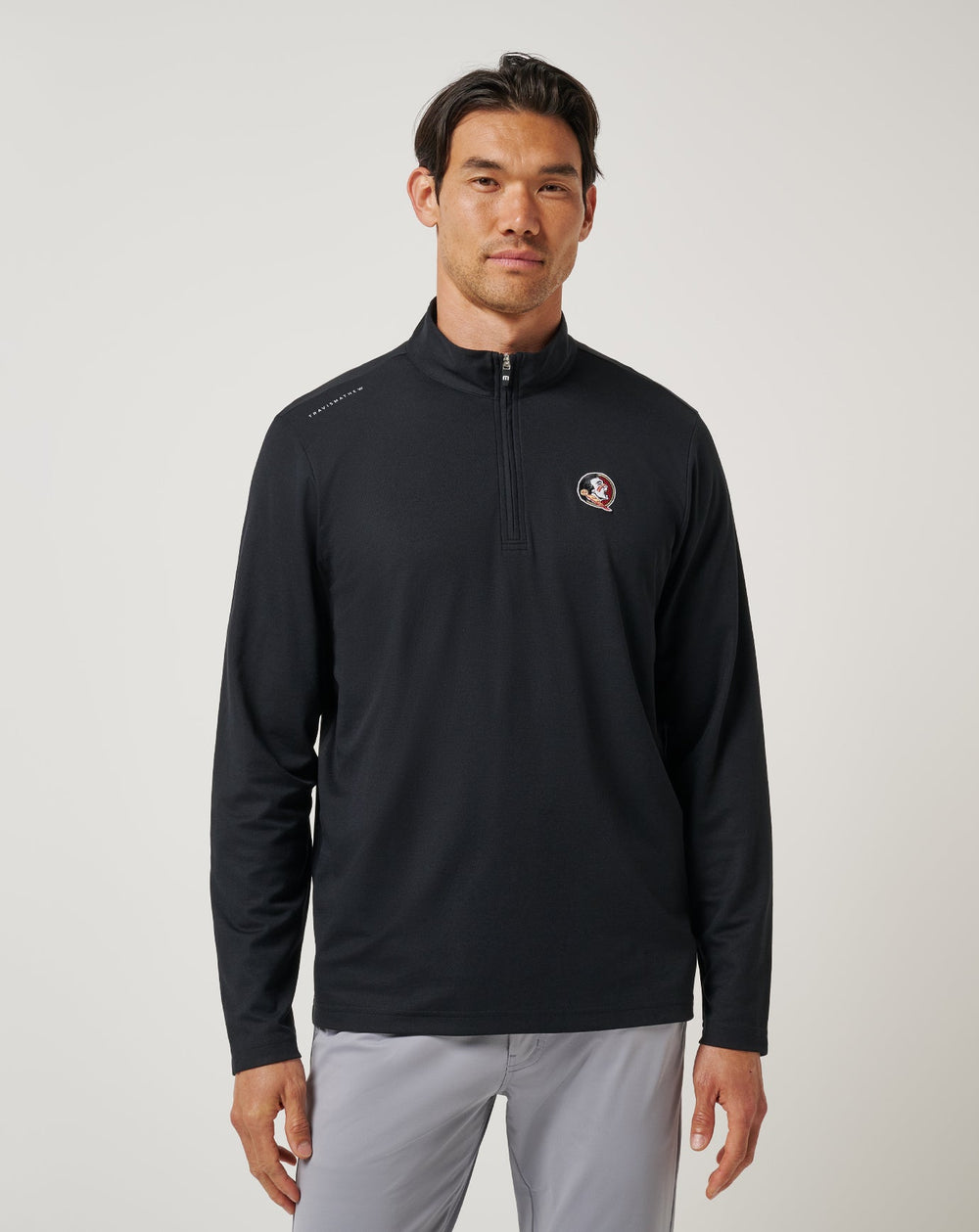 Black Travis Mathew FSU Time To Tailgate Quarter Zip