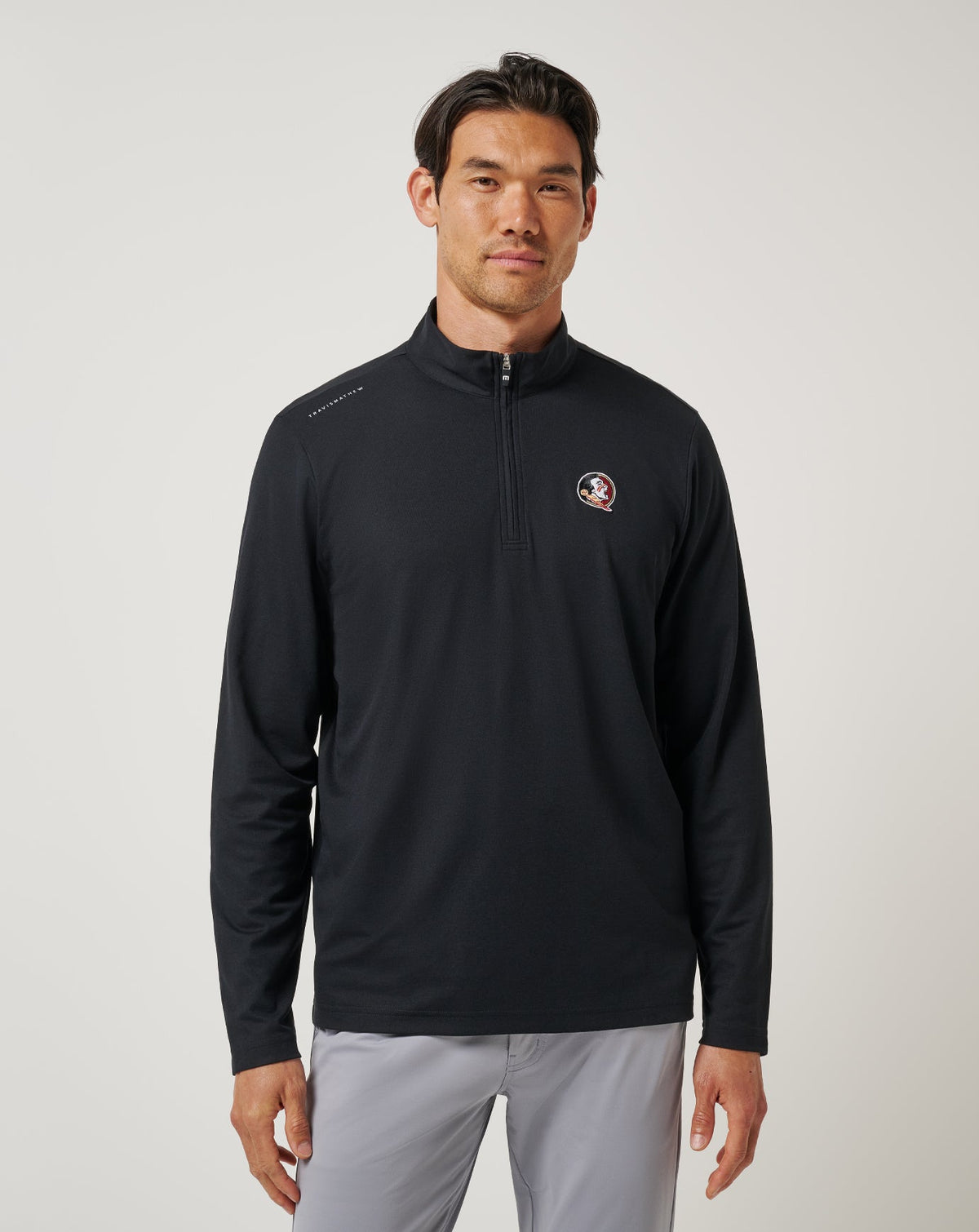 Black Travis Mathew FSU Time To Tailgate Quarter Zip