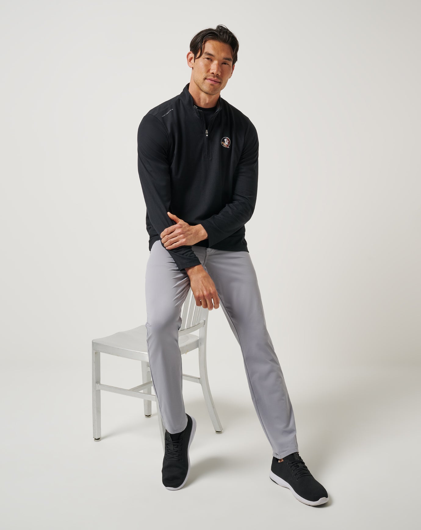 Black Travis Mathew FSU Time To Tailgate Quarter Zip