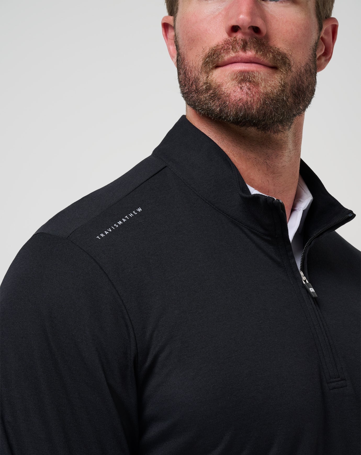 Black Travis Mathew LSU Time To Tailgate Quarter Zip