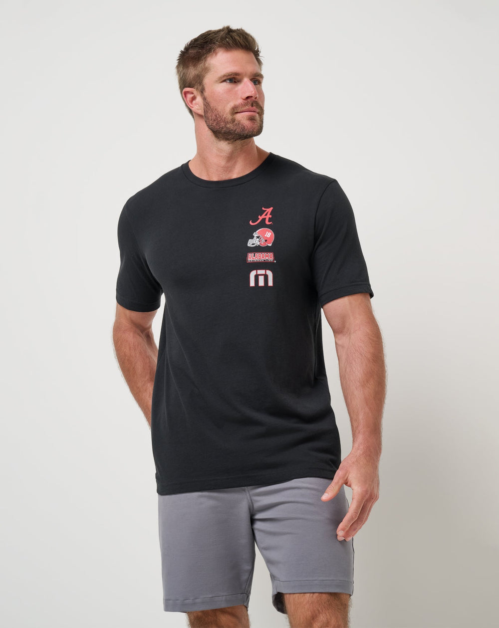 Black Travis Mathew Alabama Playoffs 2.0 Tee