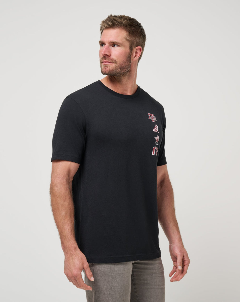 Black Travis Mathew Texas A&M Playoffs 2.0 Tee