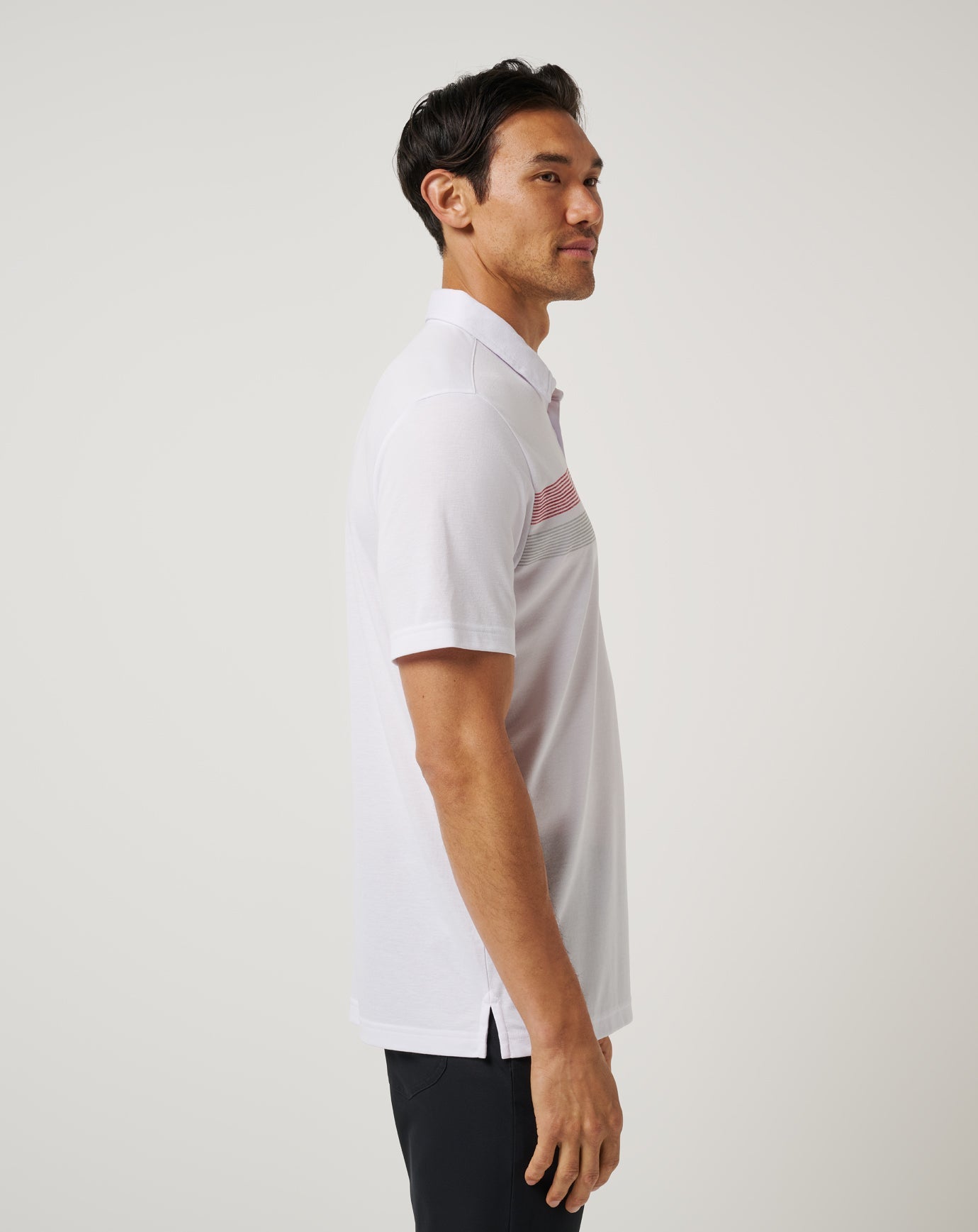 White/Crimson Travis Mathew Alabama Top Recruit Polo