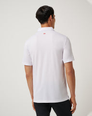 White/Crimson Travis Mathew Alabama Top Recruit Polo