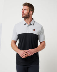 Heather Grey/Black Travis Mathew FSU Drop Back Polo