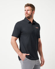 Black Travis Mathew LSU School Pride Polo