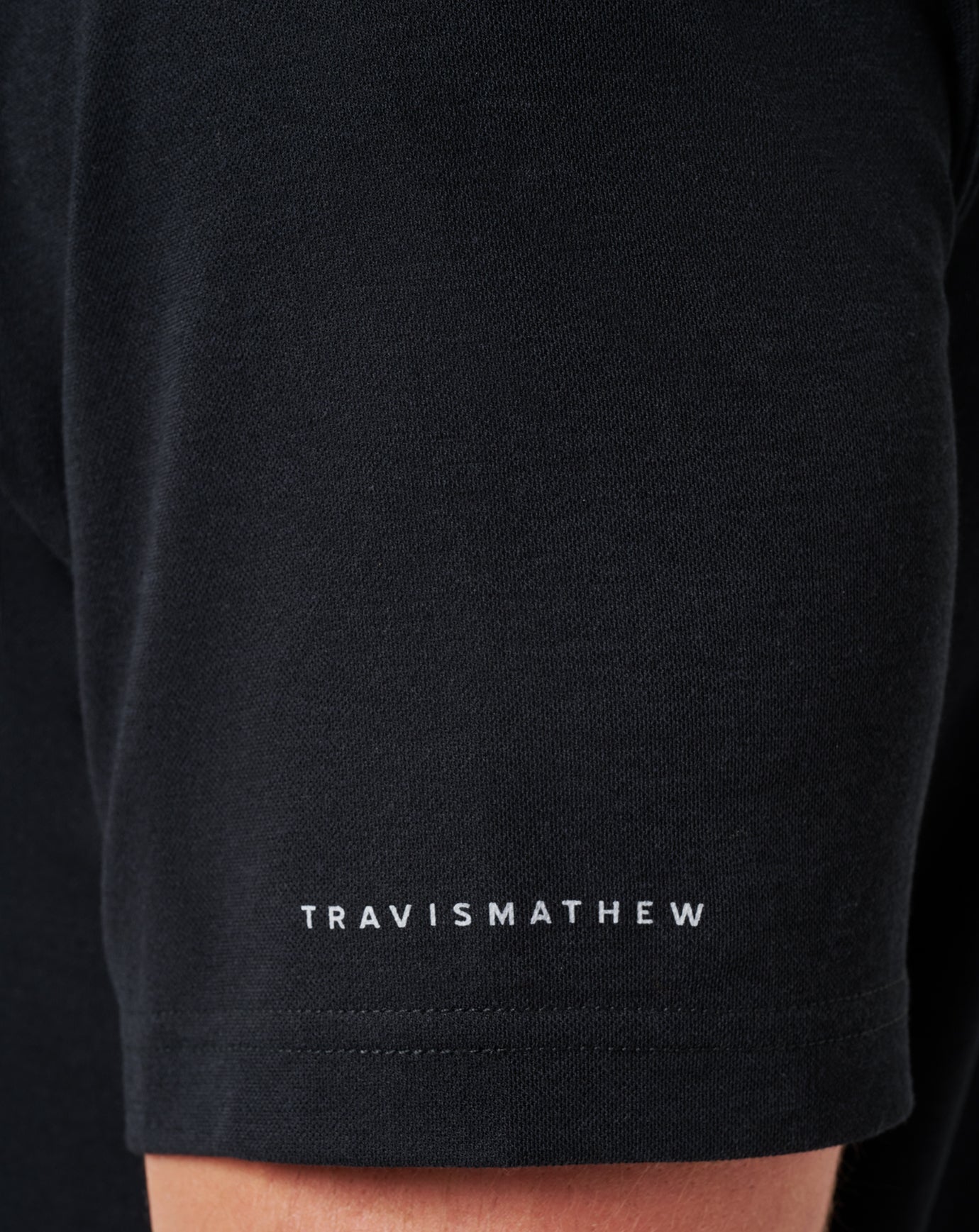 Black Travis Mathew Arkansas School Pride Polo