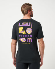 Black Travis Mathew LSU Friendly Rivalry Tee