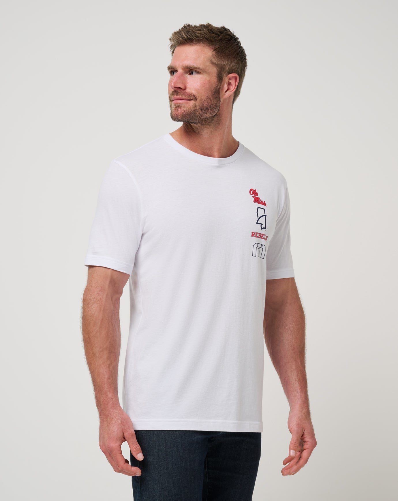 White Travis Mathew Mississippi Playoffs 2.0 Tee