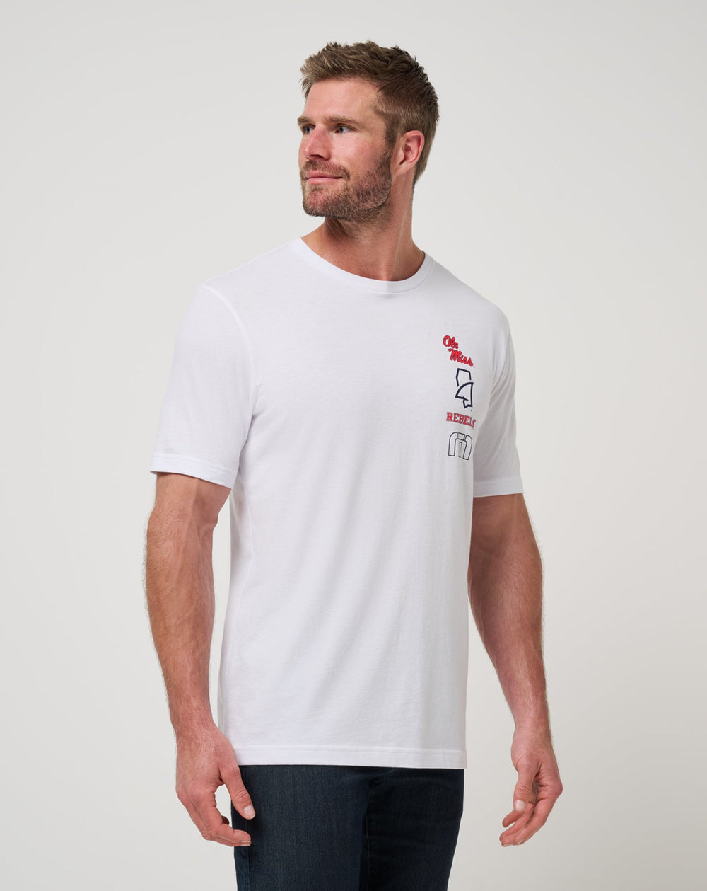 White Travis Mathew Mississippi Playoffs 2.0 Tee