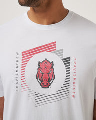 White Travis Mathew Arkansas Underdogs Tee