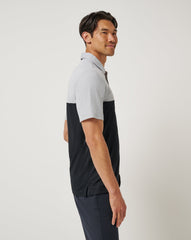 Heather Grey/Black Travis Mathew LSU Drop Back Polo