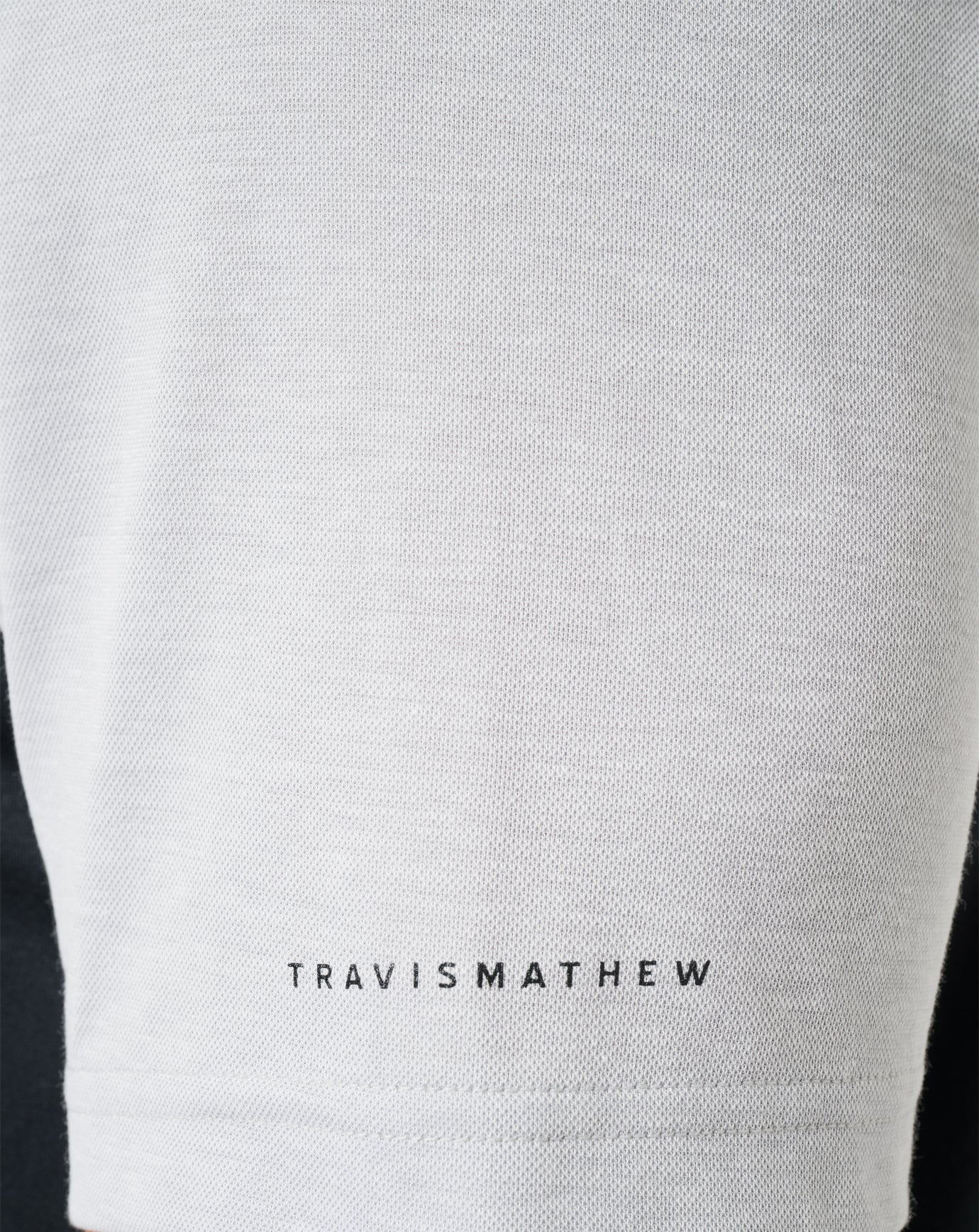 Heather Grey/Black Travis Mathew Alabama Drop Back Polo