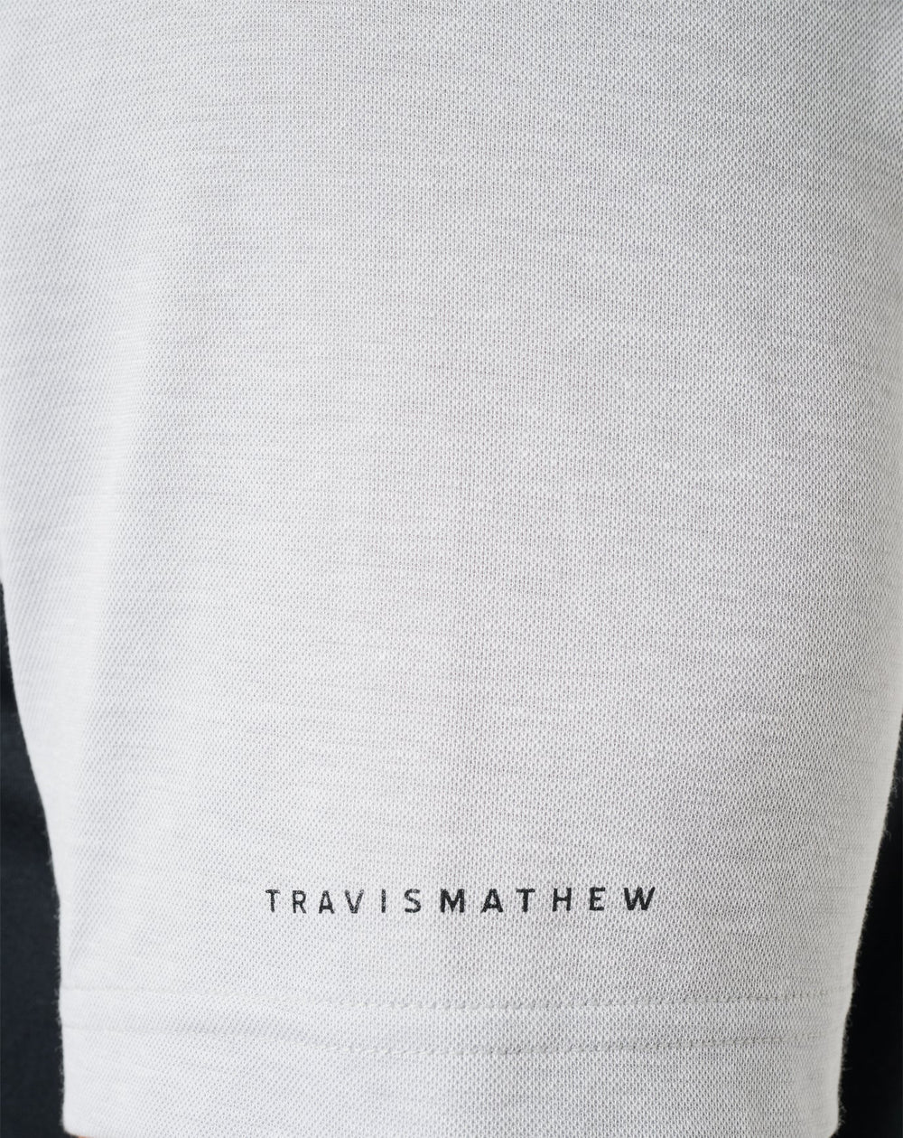 Heather Grey/Black Travis Mathew Alabama Drop Back Polo