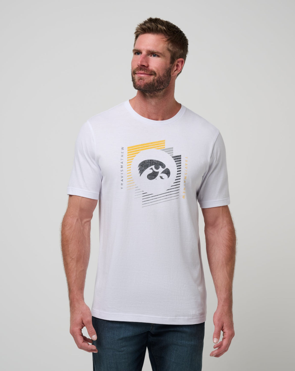 White Travis Mathew Iowa Underdogs Tee