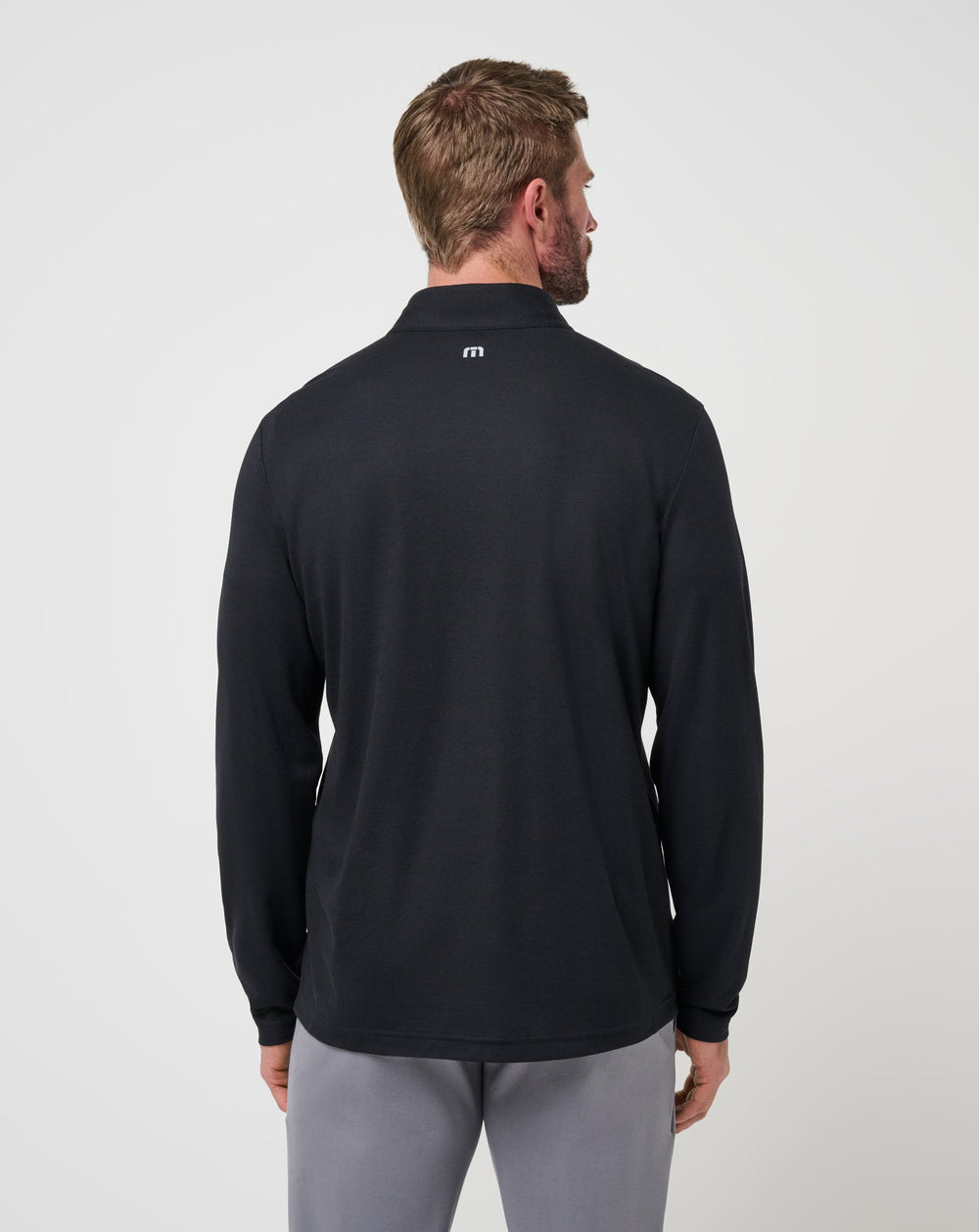 Black Travis Mathew Iowa Time To Tailgate Quarter Zip