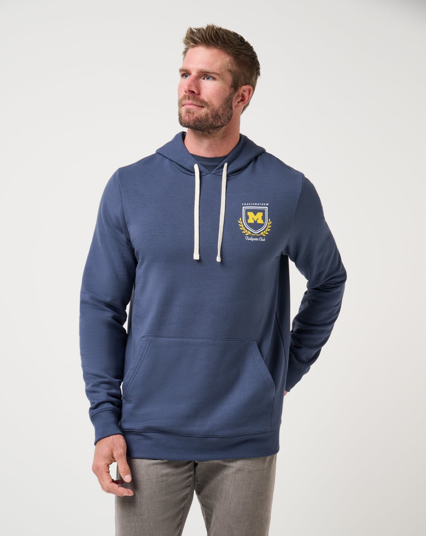 Mood Indigo Travis Mathew Michigan Stadium Hoodie