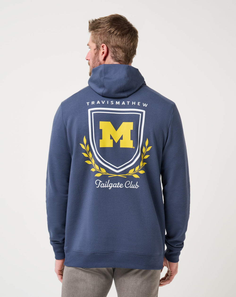 Mood Indigo Travis Mathew Michigan Stadium Hoodie