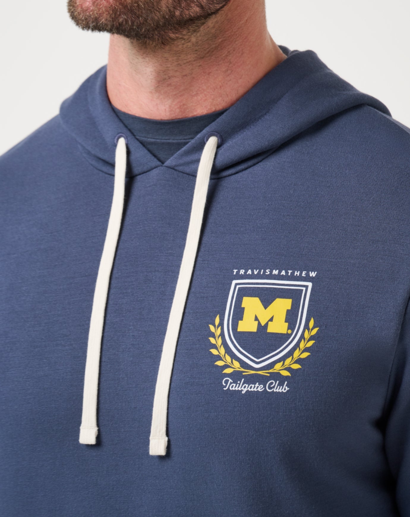 Mood Indigo Travis Mathew Michigan Stadium Hoodie