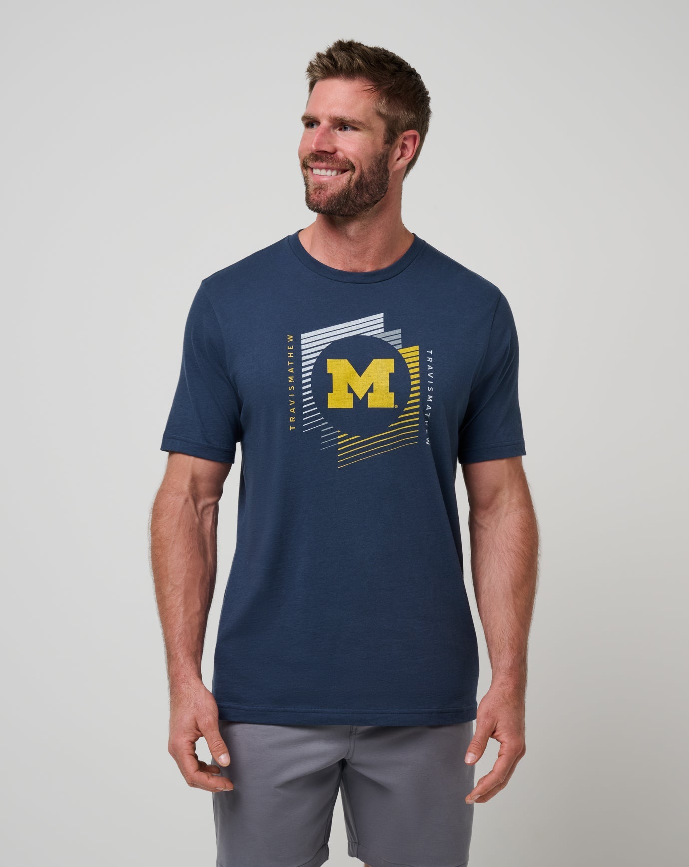 Navy Travis Mathew Michigan Underdogs Tee