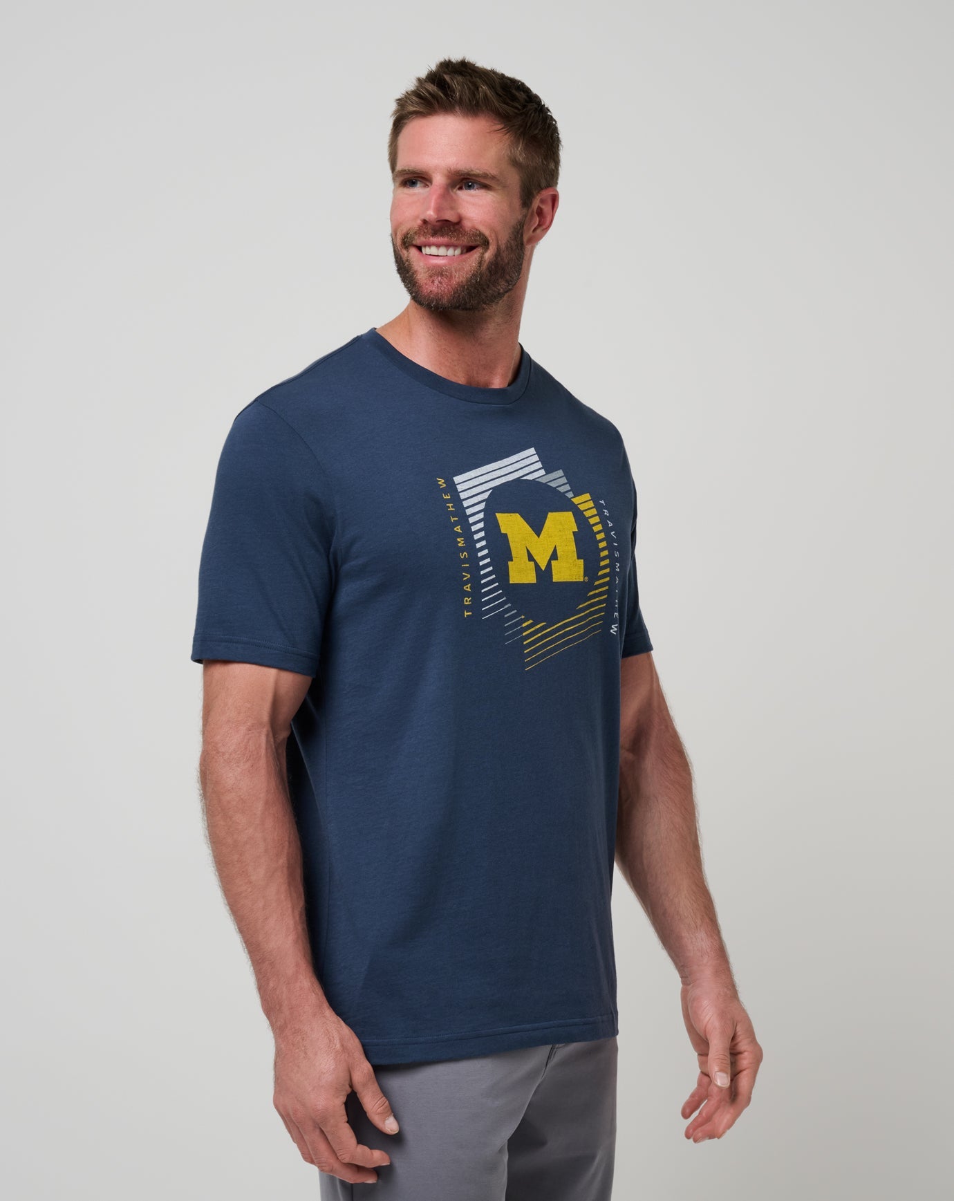 Navy Travis Mathew Michigan Underdogs Tee