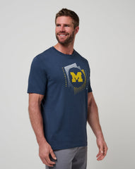 Navy Travis Mathew Michigan Underdogs Tee