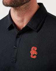 Black Travis Mathew USC School Pride Polo