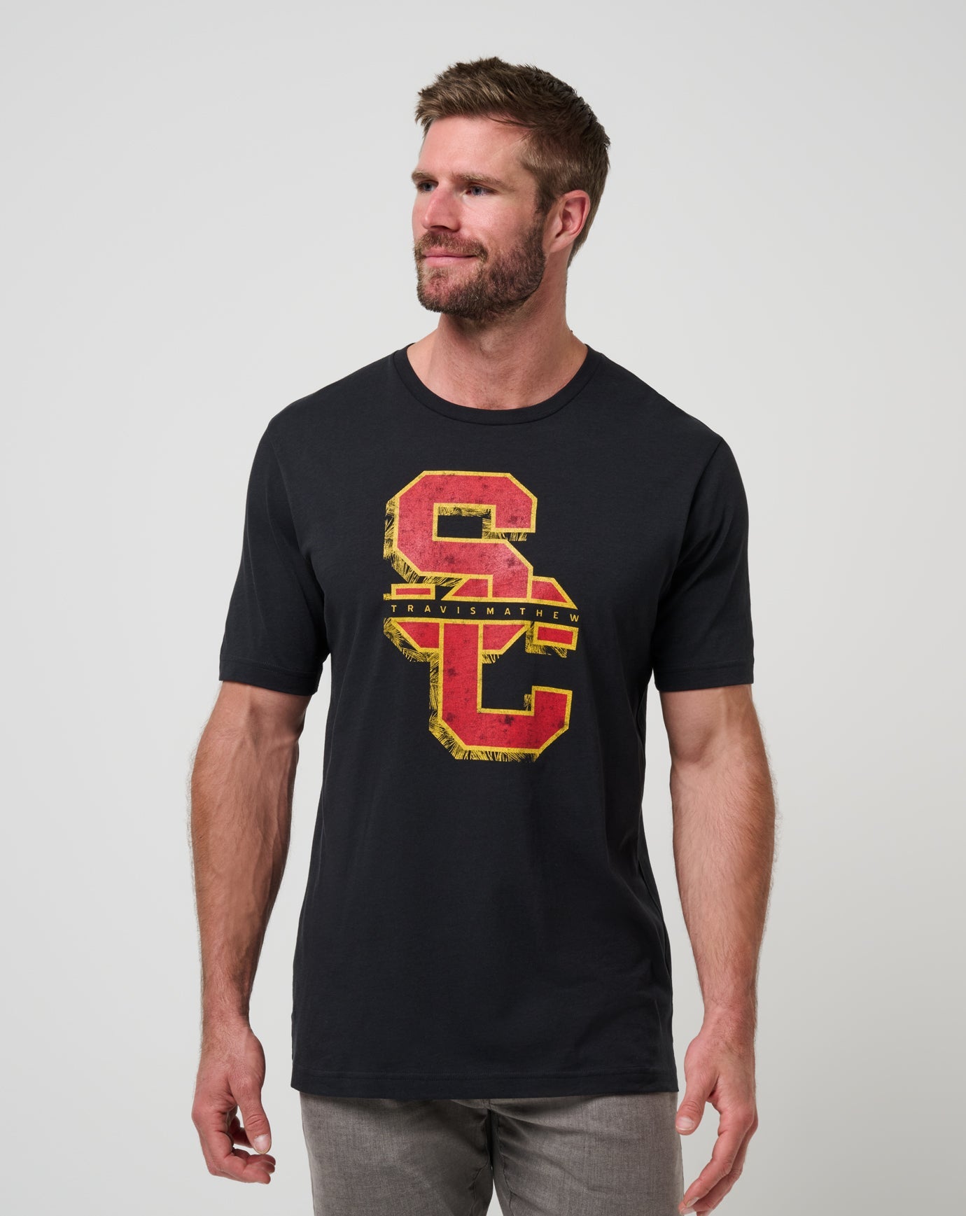 Black Travis Mathew USC Fight Song Tee