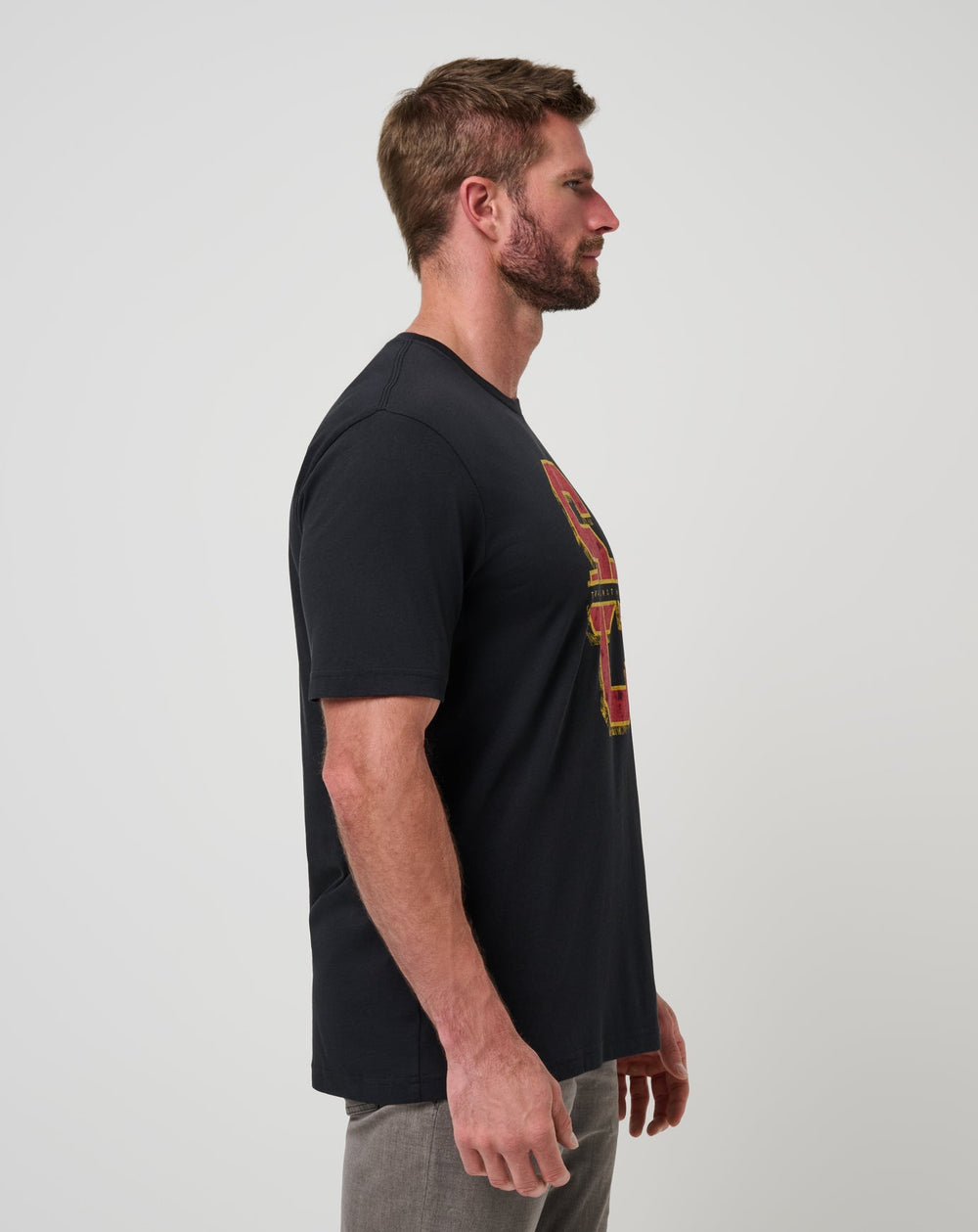 Black Travis Mathew USC Fight Song Tee