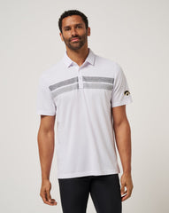 White/Black Travis Mathew Iowa Top Recruit Polo