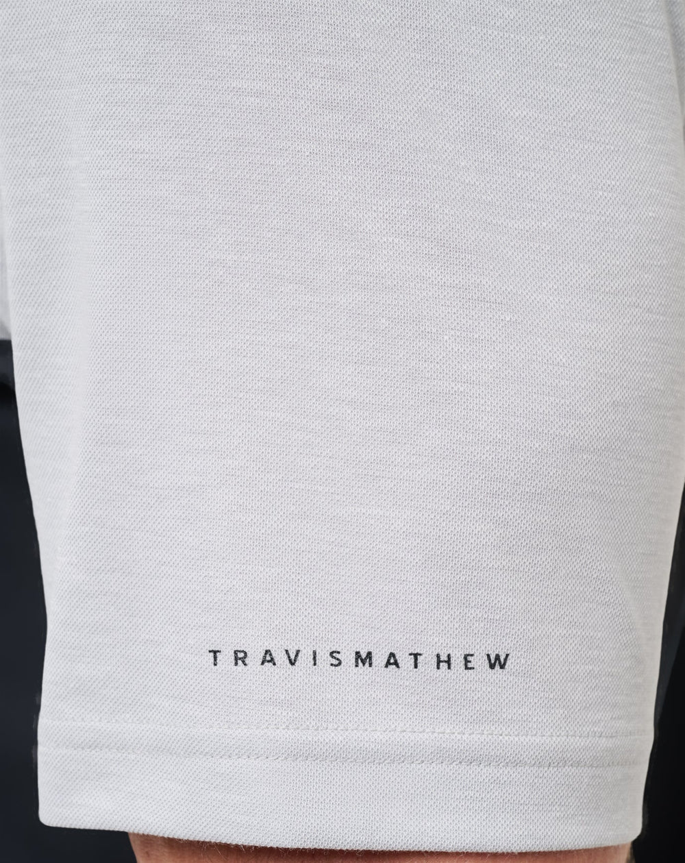 Heather Grey/Black Travis Mathew USC Drop Back Polo