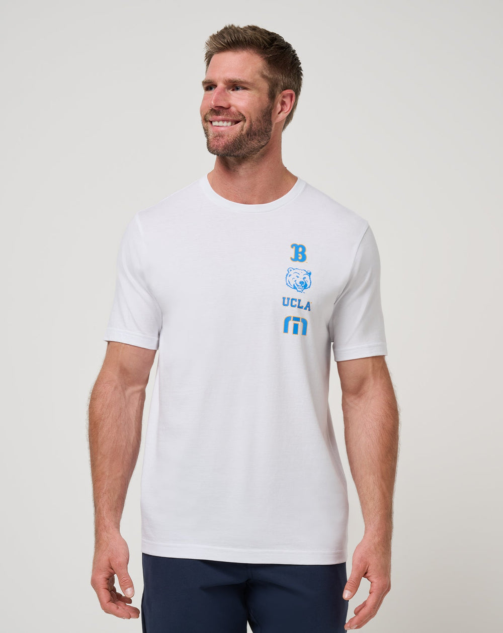 White Travis Mathew UCLA Playoffs 2.0 Tee