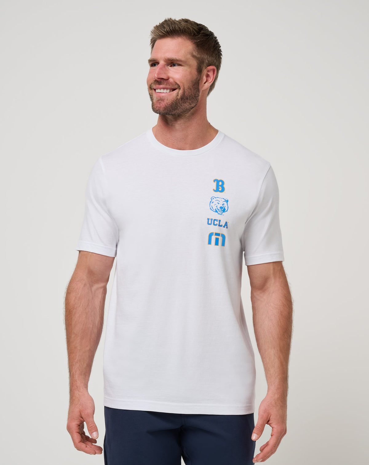 White Travis Mathew UCLA Playoffs 2.0 Tee