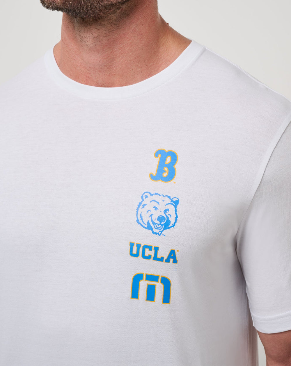 White Travis Mathew UCLA Playoffs 2.0 Tee