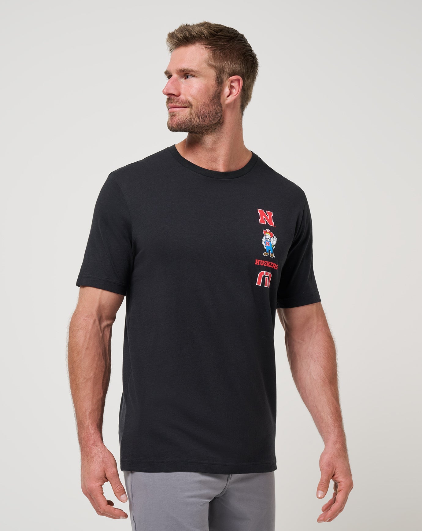 Black Travis Mathew Nebraska Playoffs 2.0 Tee