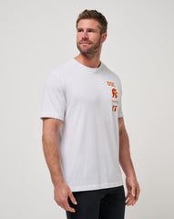 White Travis Mathew USC Playoffs 2.0 Tee