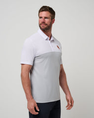 White/Heather Grey Travis Mathew USC Drop Back Polo