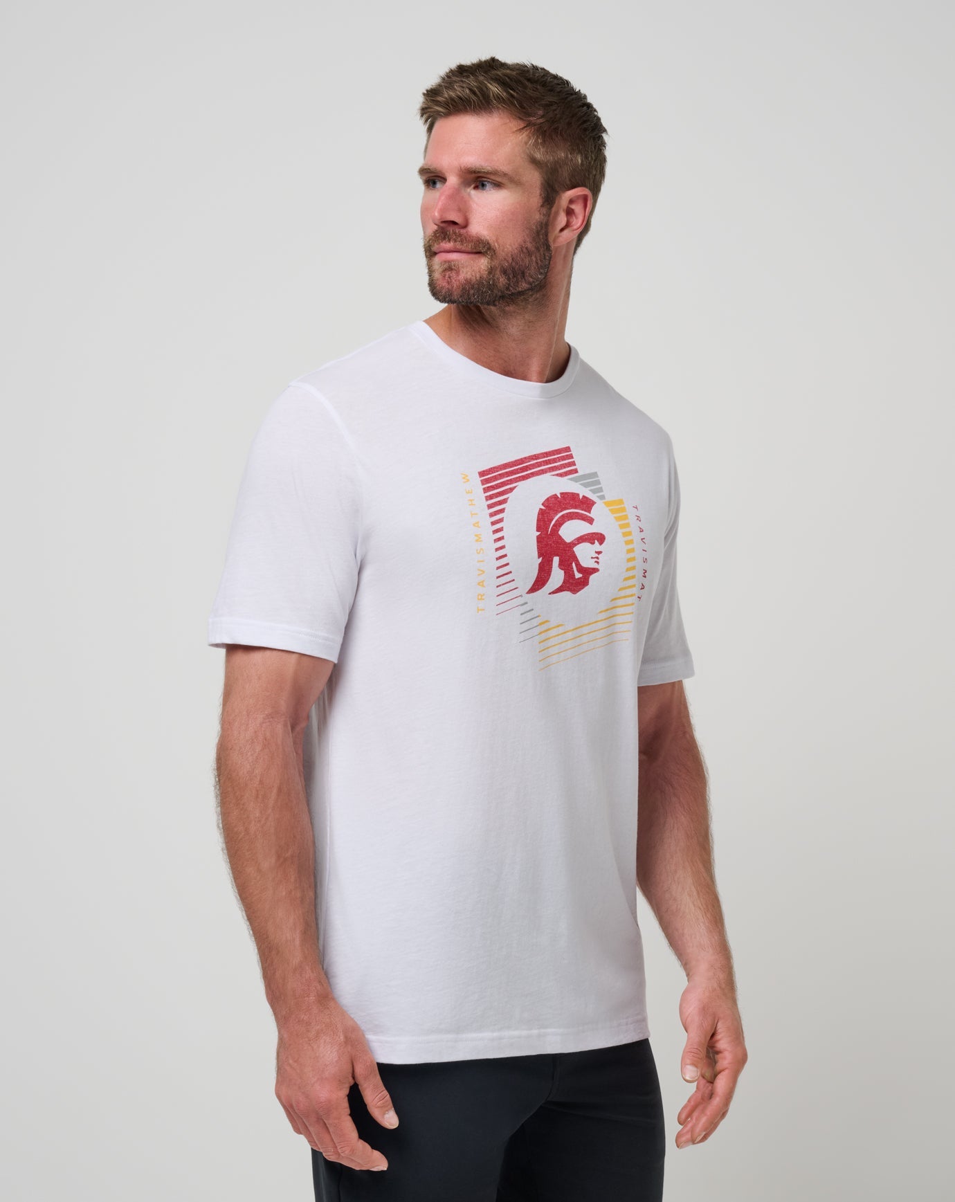 White Travis Mathew USC Underdogs Tee
