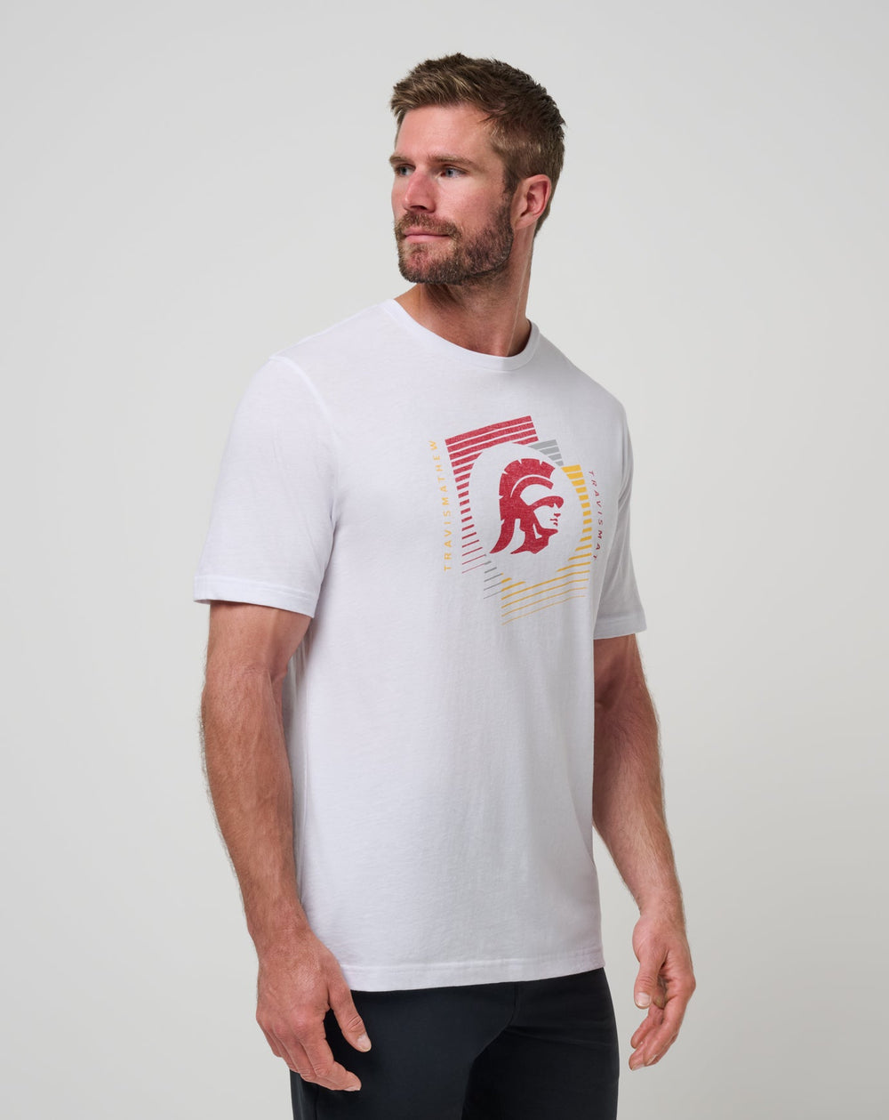 White Travis Mathew USC Underdogs Tee