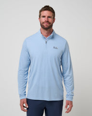 Heather Blue Travis Mathew UCLA Time To Tailgate Quarter Zip