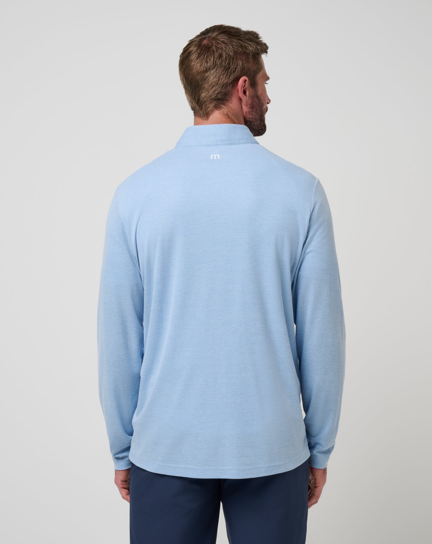 Heather Blue Travis Mathew UCLA Time To Tailgate Quarter Zip